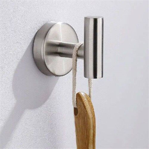 304 Stainless Steel Single Hook Adhesive Coat Hook Nail