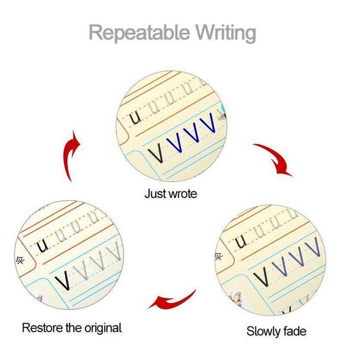 Copy Book Children Writing Sticker Practice English Copyboo
