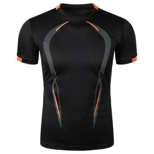 Mens Fitness Training Breathable Short Sleeve Shirt Mens