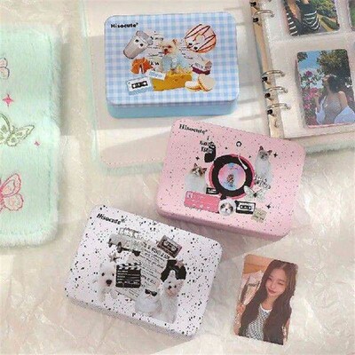 DIY Metal Tinplate Jar Cartoon Rectangular Cosmetic