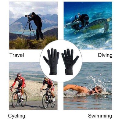 5mm Five Finger Dive Gloves Waterproof Water Gloves Anti