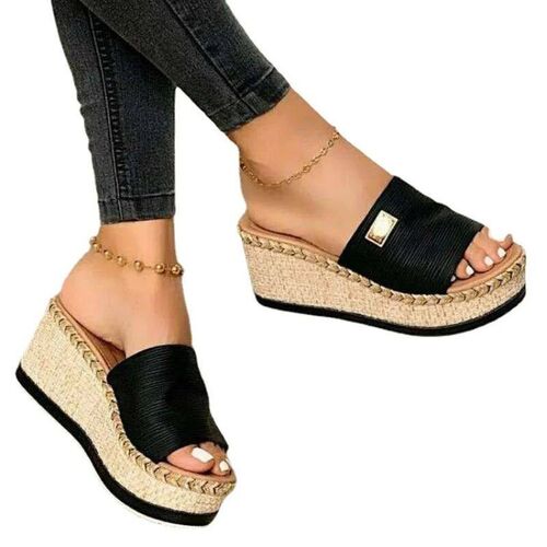 Summer Wedges Slippers Platform High Heels Women Slipper