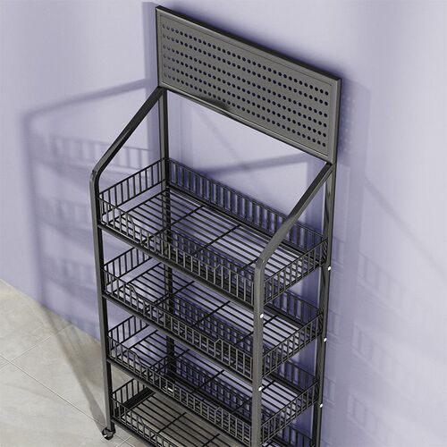 Kitchen Storage Rack Vegele Floor-standing Mobile Trolley Mu