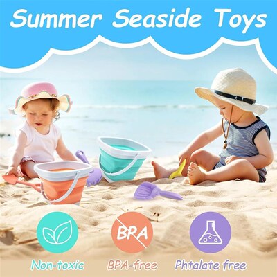 11Pcs Beach Toys Set Gift Package Sand Toys for Kids Sandbox