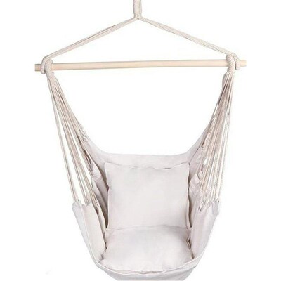 Hanging Hammock Chair Seaside Swing Bed Hanging Rope Chair 1