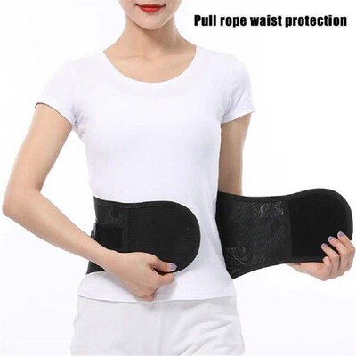 Waist Curve Support Brace Back Brace with Pulley System