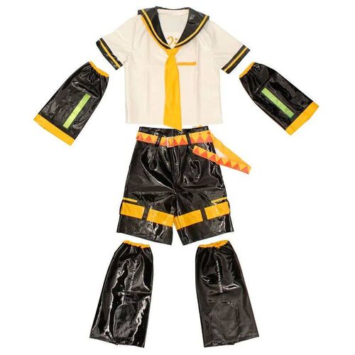 Cosplay Rin Len PU Uniforms Outfits Cosplay Costume Wig