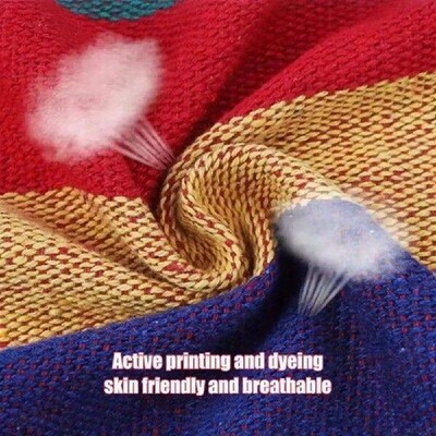 Comfortable Dormitory Hammock Chair Thicken Canvas Garden