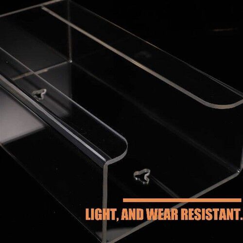 Clear Disposable Gloves Storage Box Transparent Wall