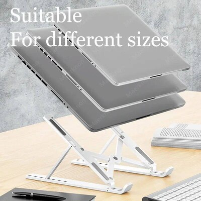 Adjustable Laptop Stand Portable Foldable Notebook Bracket C