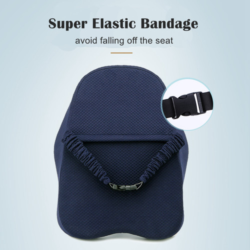 Memory Foam Lumbar Support Cushion For Back Waist Orthopedic