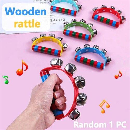 1PC Childrens Intellectual Props Handbell Hand Bells With