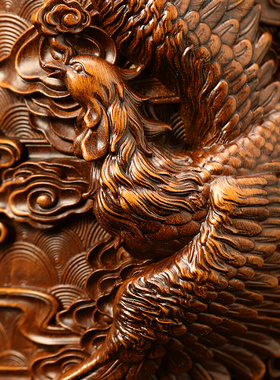 龙凤呈祥落地大花瓶摆件一对中式家居客厅门厅装饰品乔迁新居礼品