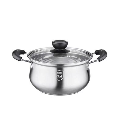Stainless steel milk pan pot cooking pot pot milk thickened