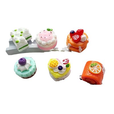 20Pcs Mixed Cute Cartoon Animals Flat Back Resin Caboc