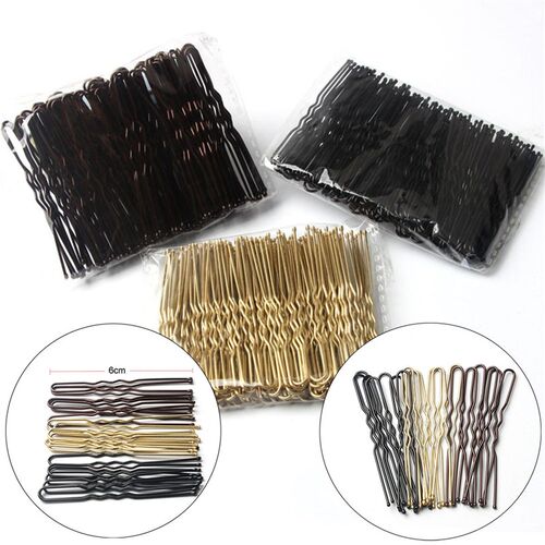 50 Pcs/Bag 6cm Hair Pins And Clips U Shaped Hairclip Bobby P