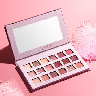 18 Colors Desert Rose Eye Shadow Pearlescent Matte Glitter