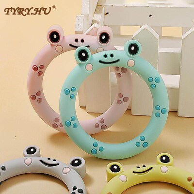 1pcs Silicone Teether Food Grade Rodent Cartoon Animals DIY
