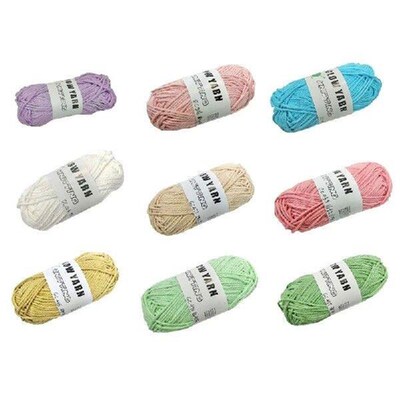 Luminous Yarn Knitting Wool Yarn Glow Luminous Cotton Yarn