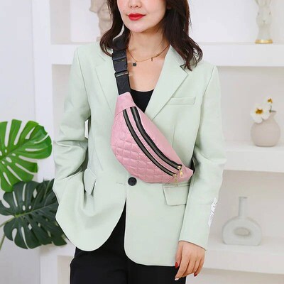 Waist Bag Women Men Waterproof Pocket Fashion Casual Chest H