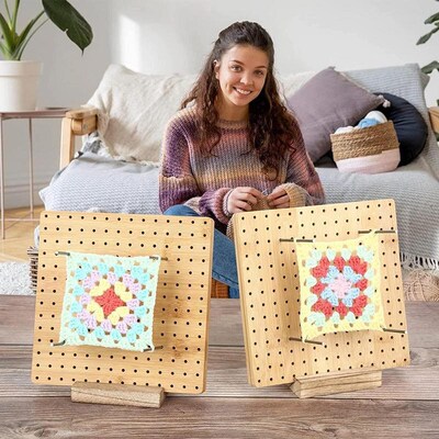 Bamboo Wooden Blocking Board For Crocheting Blocking Board