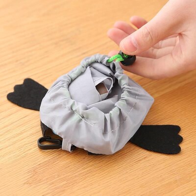 Owl shopping bag Foldable packaging waterproof environmental