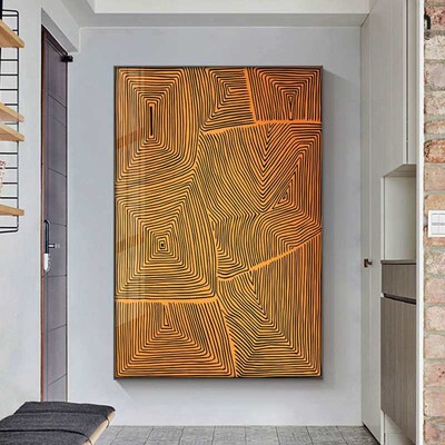 Modern Light Luxury Entrance Entrance Decorative Painting Or