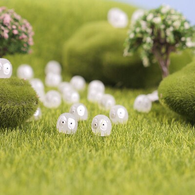 5-10Pcs Mini Luminous Briquettes Elfs Dust Sprite Micro Orna