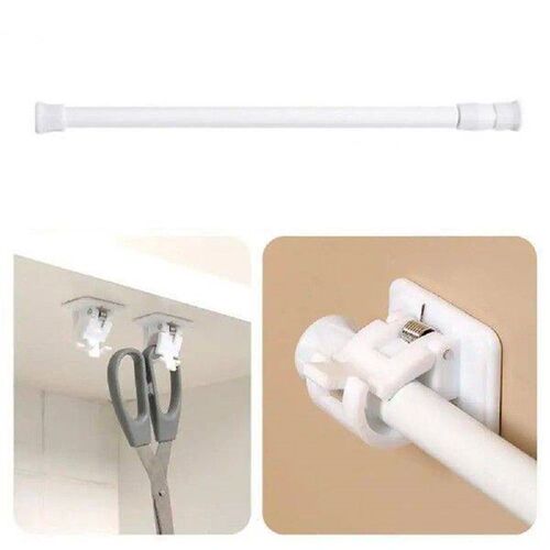 Stable Curtain Rod Support Telescopic Self-adhesive Curtain