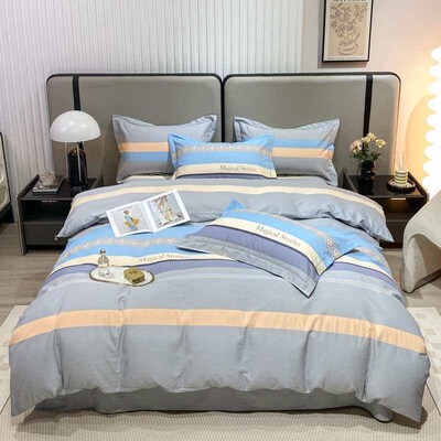 Cotton Thickened Sanding Four-piece Set Dormitory Three-piec