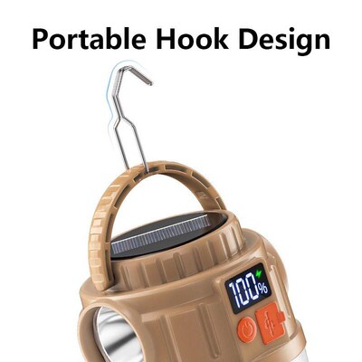 Outdoor super bright lighting rechargeable night market lamp