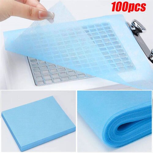 100pcs Disposable Nail Art Vacuum Dust Collector Non-Woven F