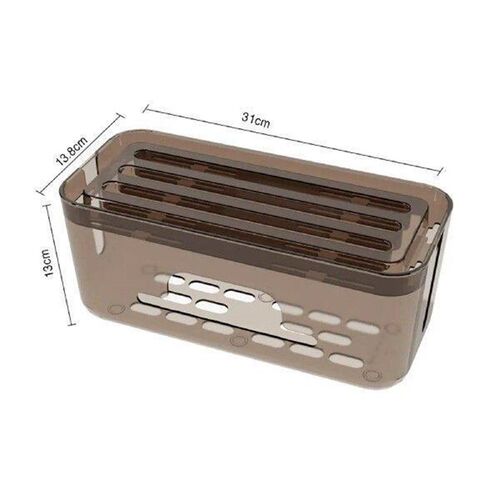 Cable Management Box Case Holder Conceal for  Computer