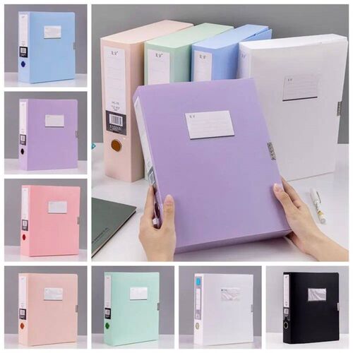 Multifunctional A4 File Organizer Box Dustproof Thickened Do