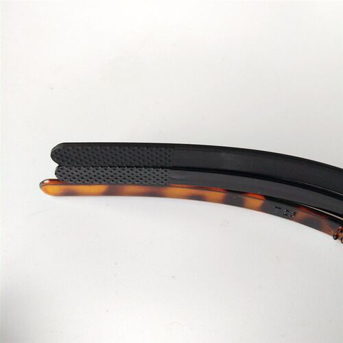 Solid Female Frosted Bezel Headband Turban Hairband For Wome