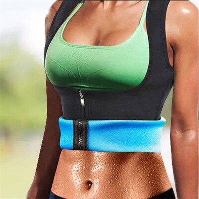 Women Sauna Sweat Suit Workout Sweat Body Shaper Promote