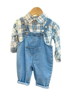 Soft cute foreign-style versatile childrens spring new deni