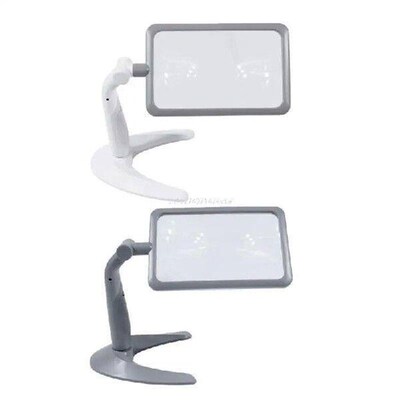 Illuminated Glass for Reading Science Lens Rotating Eye