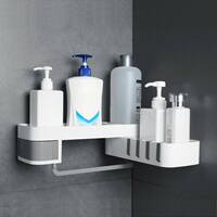 Bathroom/Kitchen Shelves 180 Rotating Corner Shower Shelf B thumbnail 7