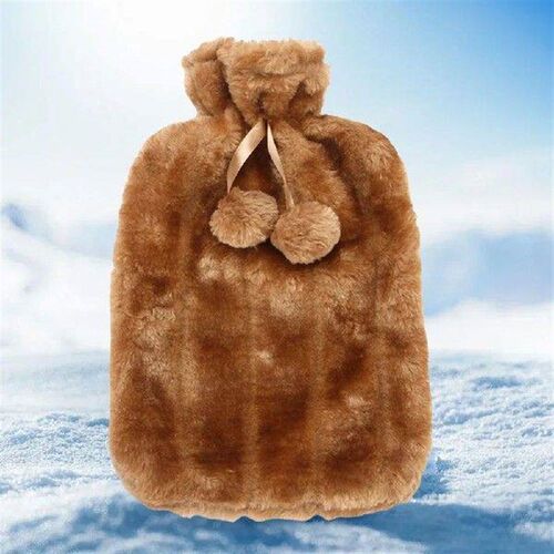 Plush Hot Water Bottle Cover Removable Hot Water Bag