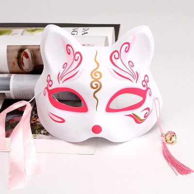 Hand-painted Cat The nine-tailed Fox Mask Natsume's Book