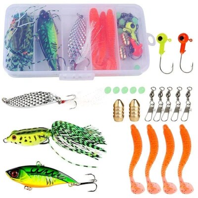 Sougayilang Fishing Rod Combos 4 Sections Carbon Fiber Casti