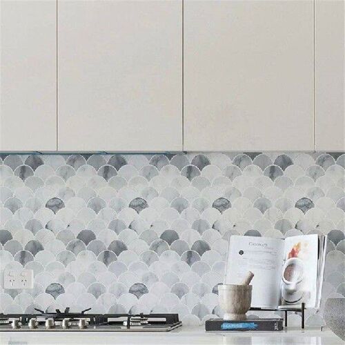 5 Pcs Self Adhesive Wall Tiles Heat Resistant Peel And