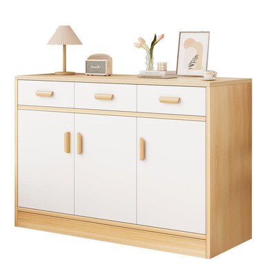 Bucket cabinet Modern home bedroom bed end storage cabinet l