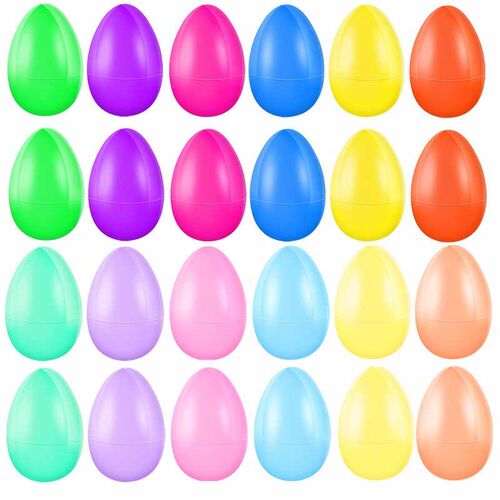 500pcs Easter eggs Fillable Easter decorations Hunting eggs