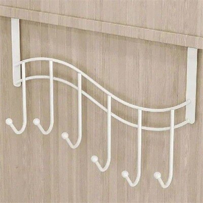 Heart-Shaped Door Behind Hook Storage Wall Hanging Clothes