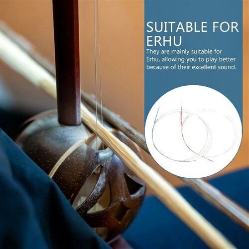 Double Erhu String Set Stringed Instrument Part Three Steel