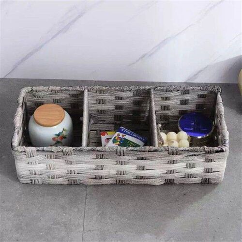 Vine Woven Bathroom Partition Basket Living Room Imitation