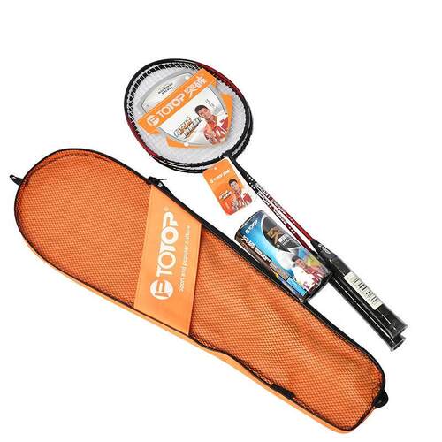 Break with Pat bag 2 Pack ball badminton racket