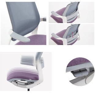 怡伦家居韩国iloom儿童学习椅子靠背可调节可固定高度透气书房椅